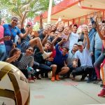 Los deportistas universitarios recibieron con agrado los implementos deportivos