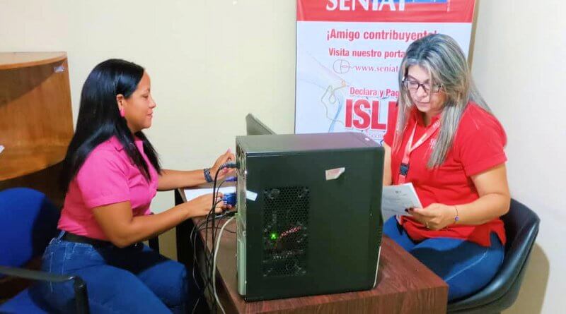 El SENIAT Realiza Operativo de Pago de Declaración de Impuesto sobre la Renta en la Universidad Politécnica Territorial de los Llanos Juana Ramírez